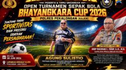 Agung Sulistio Hadiri Open Turnamen Sepak Bola Bhayangkara Cup Polres Pekalongan 2026, Masyarakat Apresiasi Kepemimpinan AKBP Rachmad C. Yusuf