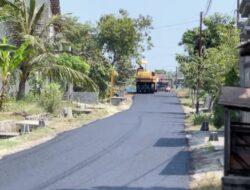 Ruas Jalan Boloagung-Trimulyo dan Wisata Talun Kayen Mulai Diperbaiki DPUTR Pati