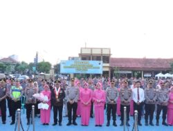 Upacara Kenaikan Pangkat Polres Jepara: 69 Personel Naik Reguler, 2 Personel Raih Pangkat Pengabdian Jelang Pensiun