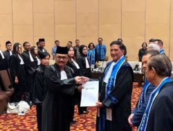 Brigjen Pol. (P) Dr. Bambang Pristiwanto, S.H., M.M., Wakili Penerimaan SK dan Resmi Disumpah sebagai Advokat PERADI di Yogyakarta