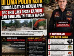 Aktivitas PETI di Lima Puluh Kota Diduga Libatkan Oknum APH, DPC GRIB Jaya Desak Kapolri dan Panglima TNI Turun Tangan