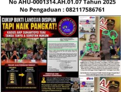 Cukup Bukti Langgar Disiplin tapi Naik Pangkat, Kasus AKP Suhartoyo Tuai Tanda Tanya dan Sorotan Hukum