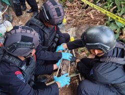 Unit Jibom Detasemen Gegana Satbrimob Polda Jabar Selesaikan Penanganan Amunisi Pasca Ledakan, Lokasi Dinyatakan Aman