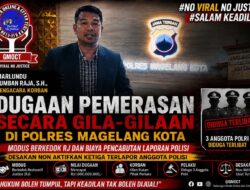 Dugaan Pemerasan Berkedok Restoratif Justice di Polres Magelang Kota: Marlundu Lumban Raja S.H., Sebut Paling Biadab, Tiga Anggota Polri Diduga Terlibat