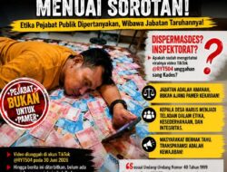 Unggahan Berbaring di Atas Tumpukan Uang Kepala Desa Kaduagung Menuai Sorotan, Dispermasdes? Inspektorat?