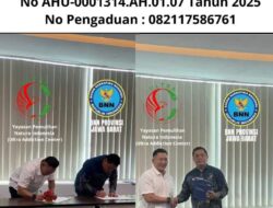 BNNP Jawa Barat Jalin Kerja Sama Luas dengan Yayasan Rehabilitasi Natura Indonesia Ultra Addiction Center dan Puluhan Mitra Se-Jawa Barat