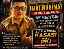 Tak Menyerah Usai Putusan Banding, Eks Kades Cicapar Imat Ruhimat Tegaskan Ajukan Kasasi hingga PK