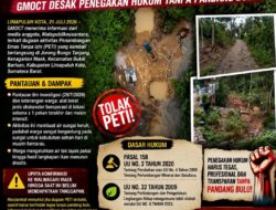Dugaan PETI Kembali Beroperasi di Limapuluh Kota, GMOCT Desak Penegakan Hukum Tanpa Pandang Bulu