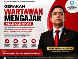 Roni Maulana Arsy Ajak Wartawan Sosialisasikan Program Sekolah Hybrid Disdik Jabar
