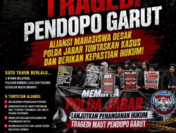 Genap Setahun Tragedi Pendopo Garut, Aliansi Mahasiswa Desak Polda Jabar Tuntaskan Kasus dan Berikan Kepastian Hukum