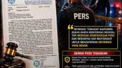 Dewan Pers Dukung Langkah Hukum Wartawan Korban Intimidasi: Serangan Terhadap Jurnalis Adalah Serangan Terhadap Kebebasan Pers