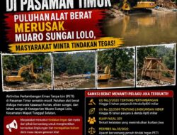 Marak PETI di Pasaman Timur: Puluhan Alat Berat Merusak Muaro Sungai Lolo, Masyarakat Minta Tindakan Tegas