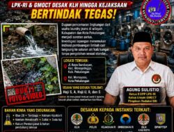 Kantongi Bukti Foto dan Video, Dugaan Limbah Laundry Jeans Cemari Sungai Pekalongan, LPK-RI dan GMOCT Desak KLH, Polri Hingga Kejaksaan Bertindak Tegas