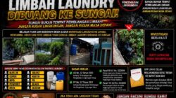 Dugaan Limbah Laundry di Kabupaten Pekalongan Disorot, Belasan Tim Media Turun Investigasi 