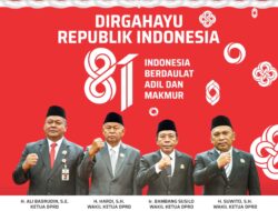 Segenap Pimpinan Dan Anggota DPRD Kabupaten Pati Mengucapkan :  Dirgahayu Republik Indonesia Ke 81, Indonesia Berdaulat  Adil dan Makmur