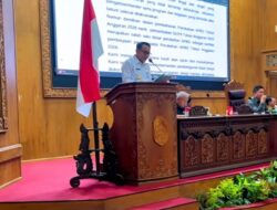 Rancangan Perubahan KUA-PPAS APBD Tahun 2026 di Gelar Dalam Rapat Paripurna DPRD Pat