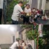 Potong Tumpeng, Malam Tirakatan HUT RI Ke 81 di Kapling Blok A Growong Lor