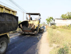 Mantap!!DPUTR Pati Rehabilitasi Jalan Lahar – Pasar Buah Kec. Tlogowungu/Margoyoso