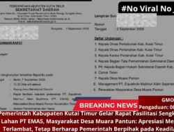 Pemerintah Kabupaten Kutai Timur Gelar Rapat Fasilitasi Sengketa Lahan PT EMAS, Masyarakat Desa Muara Pantun: Apresiasi Meski Terlambat, Tetap Berharap Pemerintah Berpihak pada Keadilan