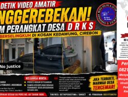 Detik-detik Video Amatir Penggerebekan: Oknum Perangkat Desa D R K S Diduga Berselingkuh di Kosan Kedawung, Cirebon