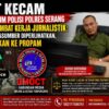 GMOCT Kecam Tindakan Oknum Polisi Polres Serang Diduga Menghambat Kerja Jurnalistik: Minta Suara Narasumber Diperlihatkan, Akan Dilaporkan ke Propam