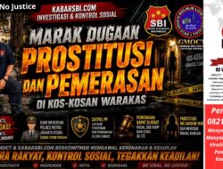 Marak Dugaan Prostitusi & Pemerasan di Kos-Kosan Warakas, GMOCT/Kabarsbi Dorong APH Bertindak Tegas