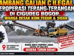 Tambang Galian C Ilegal Beroperasi Terang-Terangan di Cigudeg Bogor, Warga Desak KDM Tegur & Sidak