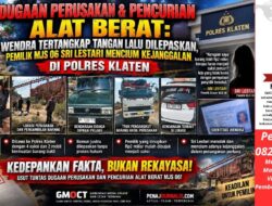 Dugaan Perusakan & Pencurian Alat Berat: Wendra Tertangkap Tangan Lalu Dilepaskan, Pemilik MJS 06 Sri Lestari Mencium Kejanggalan di Polres Klaten