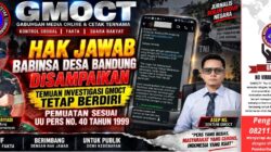 Hak Jawab Babinsa Desa Bandung Disampaikan, Temuan Investigasi GMOCT Tetap Berdiri — Pemuatan Sesuai UU Pers No. 40 Tahun 1999