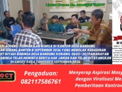 Bukti Audiensi Warga Desa Bandung Pamarayan: Masyarakat Tegas Tak Inginkan Kehadiran Babinsa Serka Slamet Riyadi