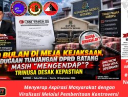10 Bulan di Meja Kejaksaan, Dugaan Tunjangan DPRD Batang Belum Jelas — TRINUSA & GMOCT Desak Kepastian