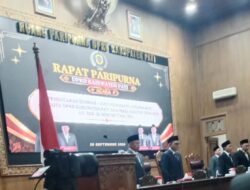 DPRD Pati Gelar Rapat Paripurna Pelantikan PAW Anggota DPRD Sisa Masa Jabatan 2024-2029