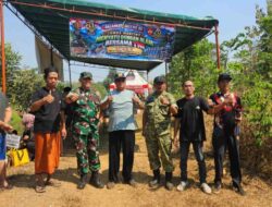 Desa Kecapi Bersama Kodim 0719/Jepara Ramaikan Lomba Mancing Mania di Bendung Sebumbung