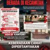 DIPERTANYAKAN! CAMAT DISEBUT JARANG BERADA DI WILAYAH KECAMATAN, KONFIRMASI MEDIA TAK KUNJUNG DIJAWAB
