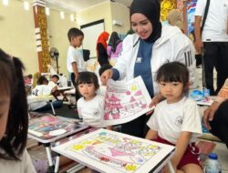 Ratusan Anak PAUD di Jepara Antusias Ikuti Lomba Mewarnai Guna Perkenalkan Wisata Bahari
