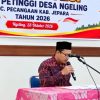 Sempat Terjadi Sedikit Keributan saat Penyampaian Visi dan Misi Calon Petinggi Desa Ngeling
